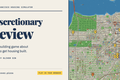 A city-building game in which the city would prefer you didn't