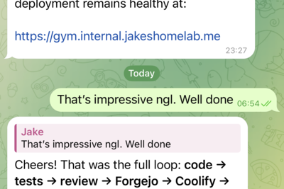 A self hosted AI software factory
