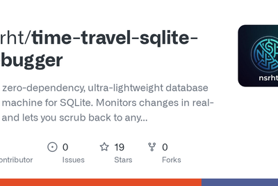 A zero-dependency, ultra-lightweight database time machine for SQLite