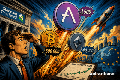 Aave crypto at $3,500: Standard Chartered’s Ultra-Bullish Bet