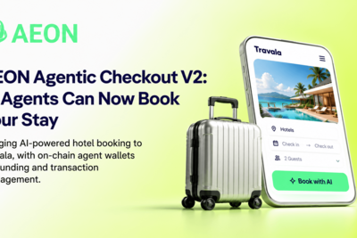 AEON Launches Agentic Checkout V2, Bringing AI-Powered Travel Booking to Travala