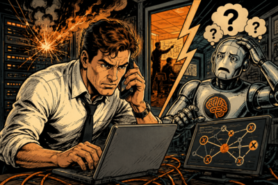 AI does not yet outperform engineers in managing IT outages
