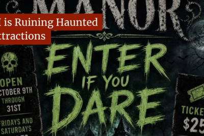 AI is ruining haunted houses