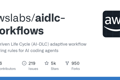 Aidlc: Adaptive workflow steering rules for AI coding agents