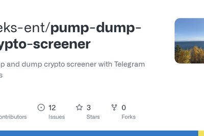 An open-source, candle-only crypto pump detector–looking for ML contributors