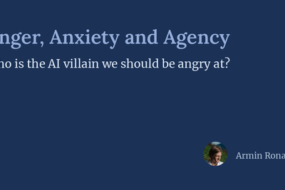 Anger, Anxiety and Agency