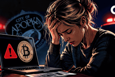 Apopka Police Warn of Rising Crypto Scams as Losses Top $50K 