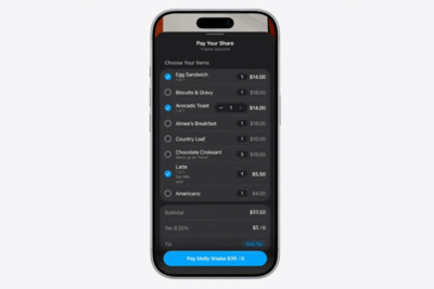 Apple is fixing the headache of splitting the bill with its new Siri in Camera feature