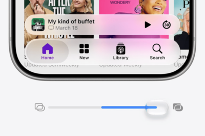 Apple is tweaking its controversial Liquid Glass design