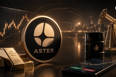 Aster Launches USD1 Perp Markets for Stocks, Oil, and Gold Trading 