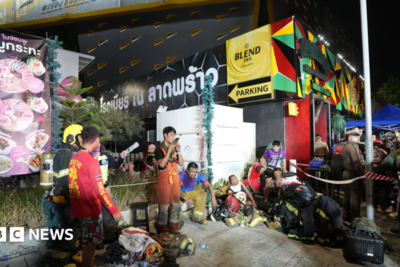 At least 27 killed in Bangkok bar fire, Thai media report