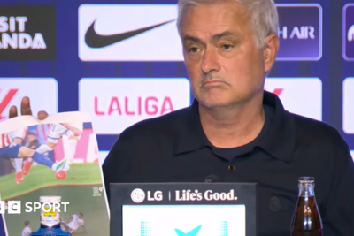 Atletico hit back at Mourinho over referee complaints
