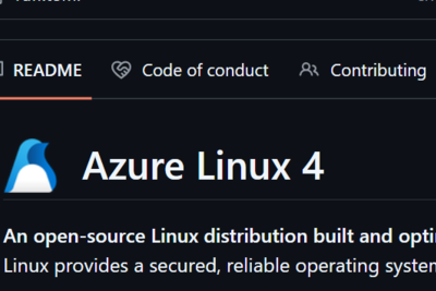 Azure Linux 4.0 is Microsoft's first general-purpose Linux
