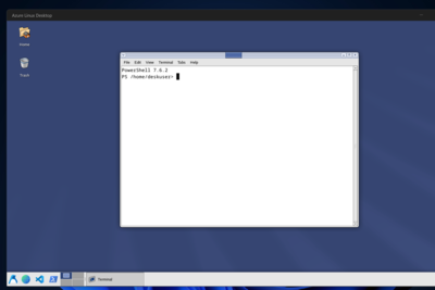 Azure Linux Desktop