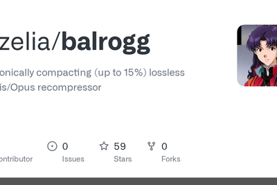 Balrogg: Demonically compacting (up to 15%) lossless Vorbis/Opus recompressor