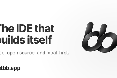 Bb: The IDE that builds itself