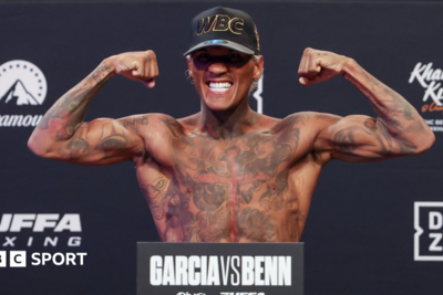 Benn defies concerns to make weight for Garcia bout