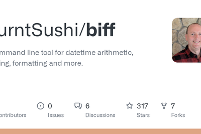 Biff is a command line datetime Swiss army knife