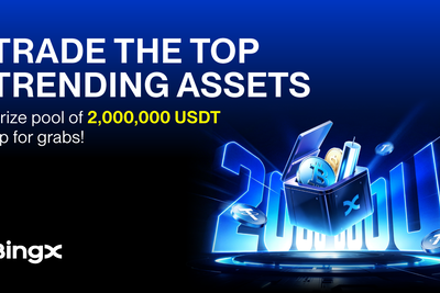 BingX Unveils 2 Million USDT Multi-Asset Trading Campaign Around Today’s Most-Watched Market Trends