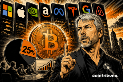 Bitcoin : 25% of Mag8 Companies Now Hold BTC According to Saylor