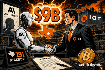 Bitcoin: Anthropic Signs a Mega-Deal Worth 9.1 Billion Dollars with Riot