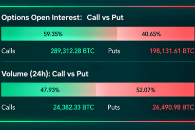 Bitcoin Bulls Eye $95K Price While Options Bears Quietly Load Up