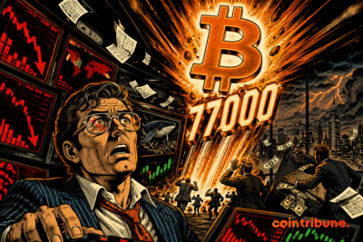 Bitcoin ETF: BTC Rebounds Beyond $77,000 Despite $2 billion Outflows