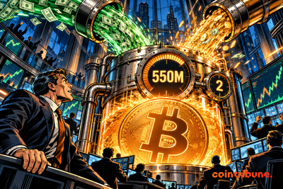 Bitcoin ETFs Pull In a Massive $550M in Just 48 Hours