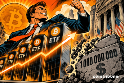Bitcoin ETFs Rebound Strongly and Reduce Their Annual Deficit to $1 Billion 