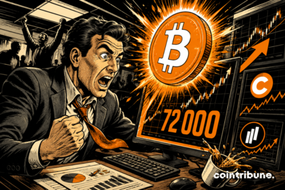 Bitcoin Flirts With $72,000