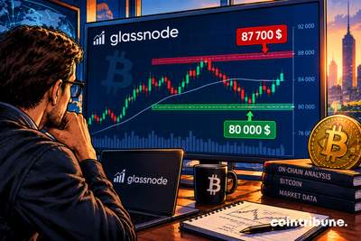 Bitcoin: Glassnode identifies a resistance at $87,700 and a support at $80,000