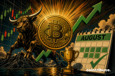 Bitcoin just posted its strongest August in nine years