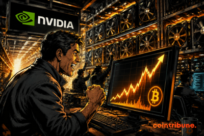 Bitcoin miners advance after Nvidia’s outstanding results