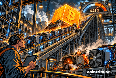 Bitcoin: Miners Face a 5.92% Surge in Mining Difficulty