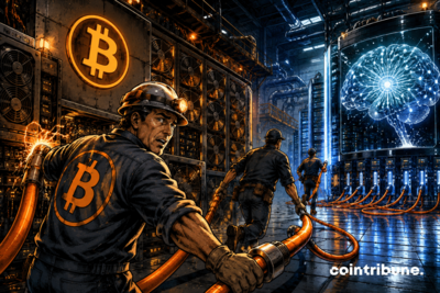 Bitcoin Miners Turn To AI As Hashrate Stays Below Its Peak
