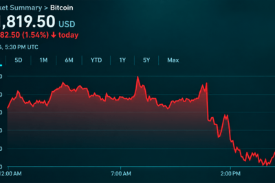 Bitcoin Price Slips as Saylor’s Bull Market Call Meets Reality