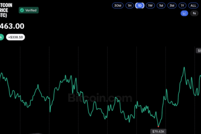 Bitcoin Price Stalls at $80K as US Midterm Election, Fed Jitters Mount
