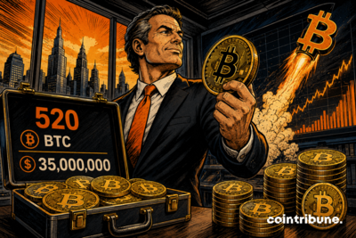 Bitcoin : Strategy Buys 520 BTC For 35 Million Dollars