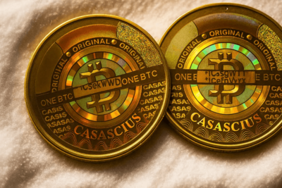 Bitcoin Whale Shifts 1,260 BTC as 75 Casascius Coins Are Peeled