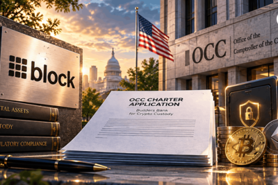 Block Applies for OCC Charter to Launch Builders Bank for Crypto Custody
