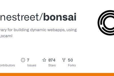 Bonsai: Janestreet's UI Library