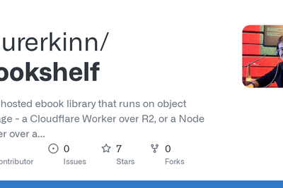 Bookshelf – Self-hosted eBook library that runs on object storage