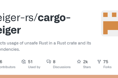 Cargo-Geiger