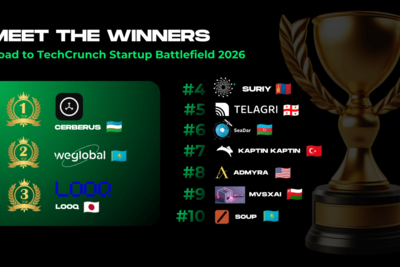 Central Eurasia names its 2026 Road to Battlefield winners: Cerberus, WeGlobal AI, and LOOQ