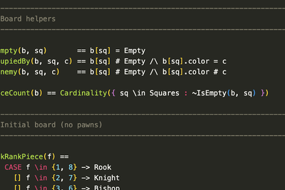 Chess Invariants