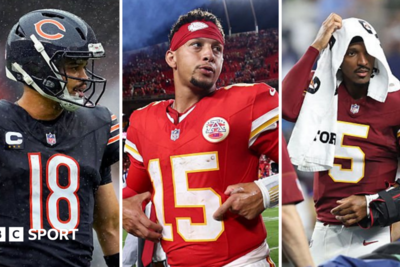 Chiefs back in business as star QBs go down - five things from NFL week two