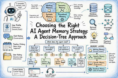 Choosing the Right AI Agent Memory Strategy: A Decision-Tree Approach