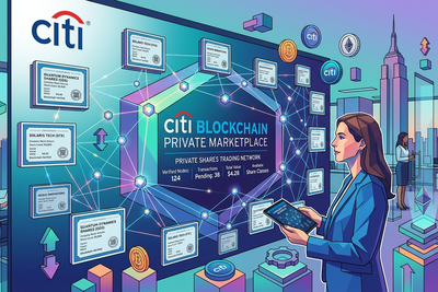 Citi launches blockchain marketplace for private companies shares: Report