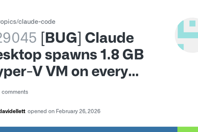 Claude Desktop spins up a VM without no way of stopping it