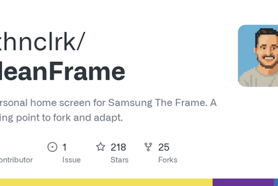 CleanFrame: A quieter home screen for Samsung The Frame